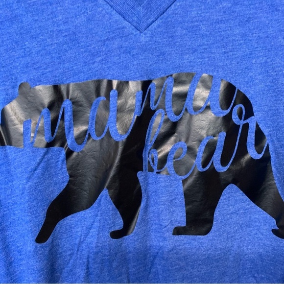 Mama Bear Tee V-Neck - Picture 2 of 5